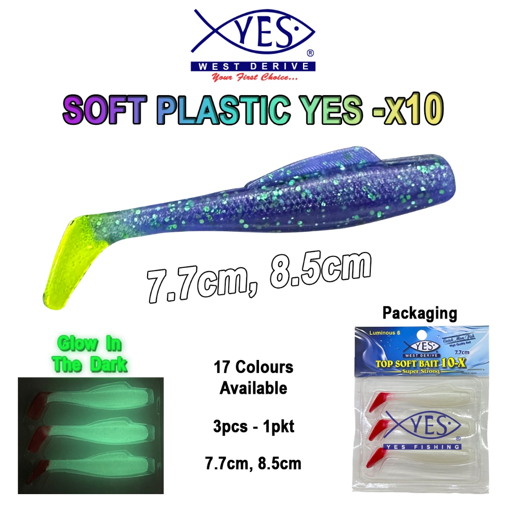 Yes Top Soft Bait 10-X (7.7cm / 8.5cm)