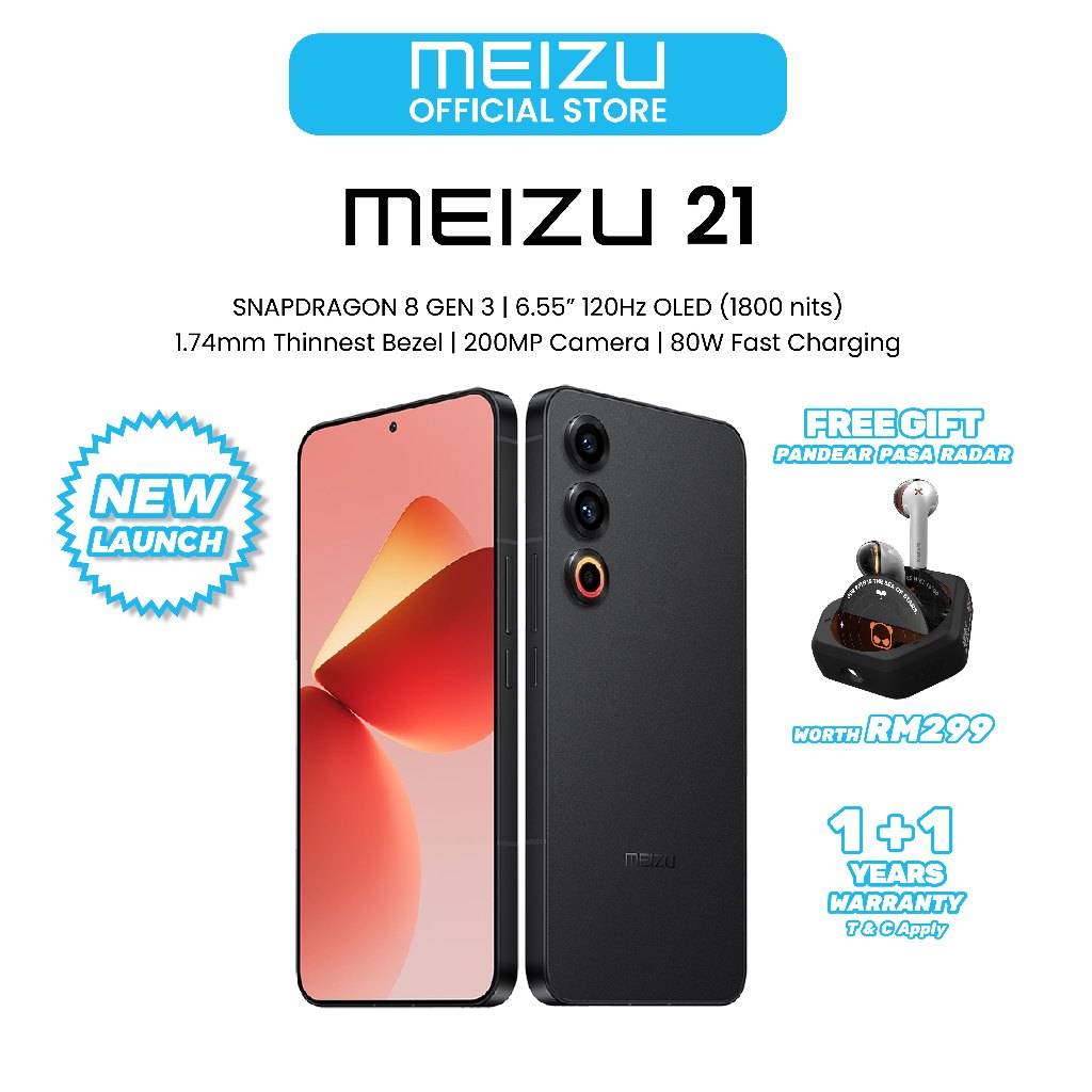 Meizu 21 Price in Malaysia & Specs - RM1999 | TechNave