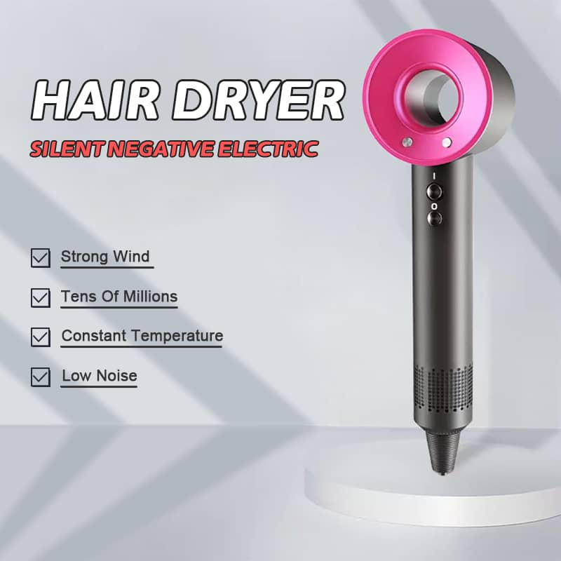 Hair Dryer Ionic Super Hair Dryer Silent Negative Electric Hair Dryer