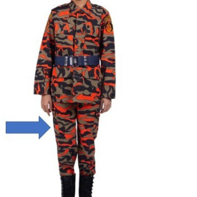 MURAH UNIFORM KADET BOMBA SEKOLAH BAJU DAN SELUAR CELORENG UNIFORM KOKORIKULUM SCHOOL UNIFORM