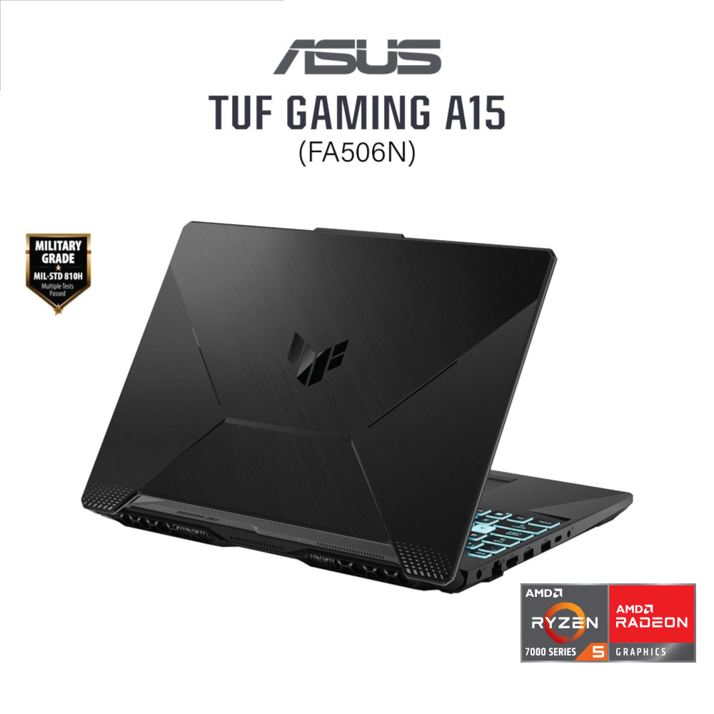 Asus TUF Gaming A15 FA506N-CHN168W 15.6'' FHD 144Hz Gaming Laptop ( Ryzen 5 7535HS, 16GB, 512GB SSD, RTX3050 4GB, W11 )