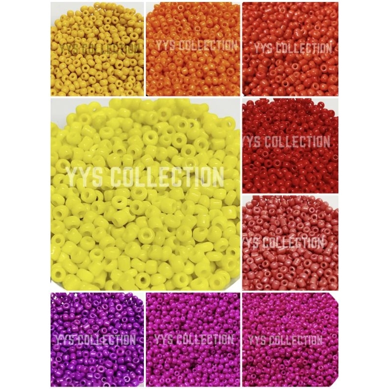 (YYS) Seed Bead 2mm / Rice Bead / Manik Mini / Manik Sulam / Loose Bead (2mm) RL2