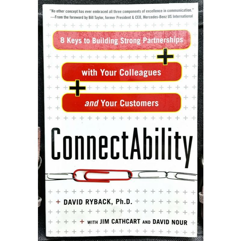 《LIKE-NEW》David Ryback - CONNECTABILITY : 8 Keys to Building Strong Partnerships with Your Colleagues and Your Customers