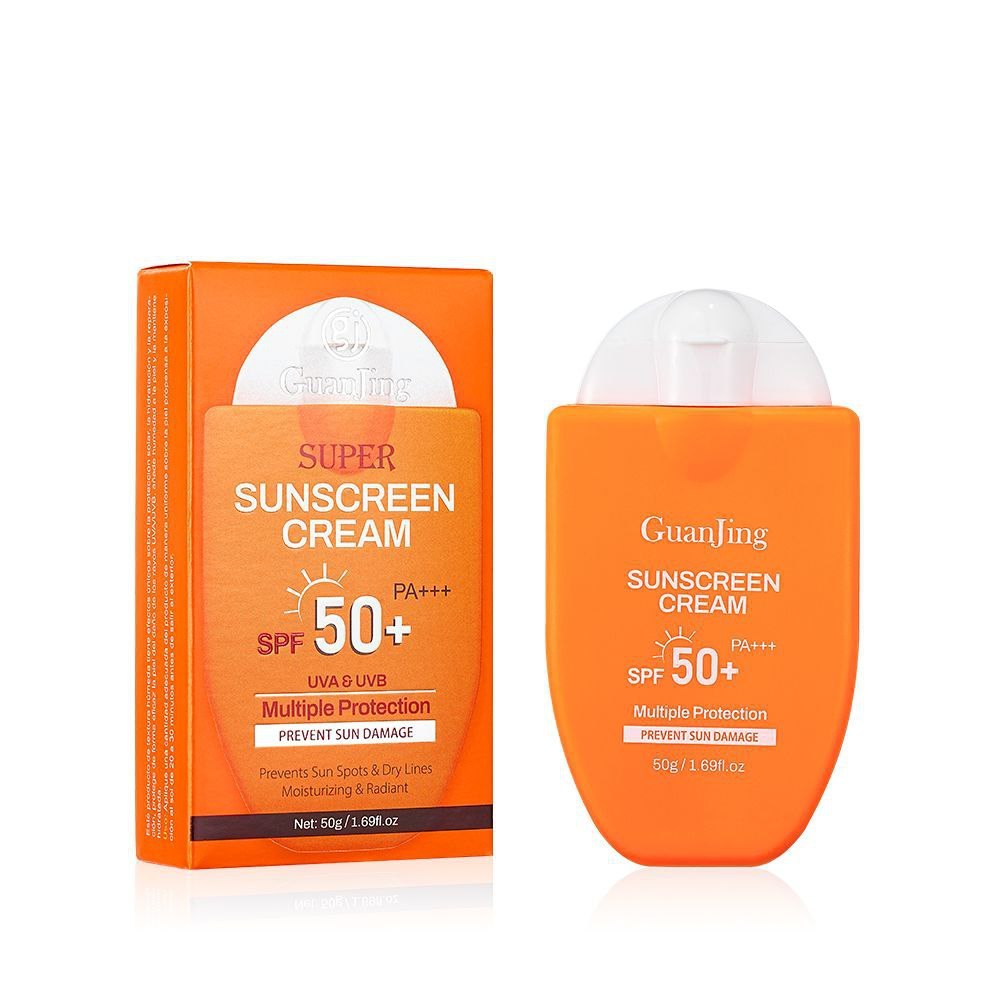 GUANJING SPF50 VITAMIN C SUNSCREEN CREAM 50G (GJ7198)