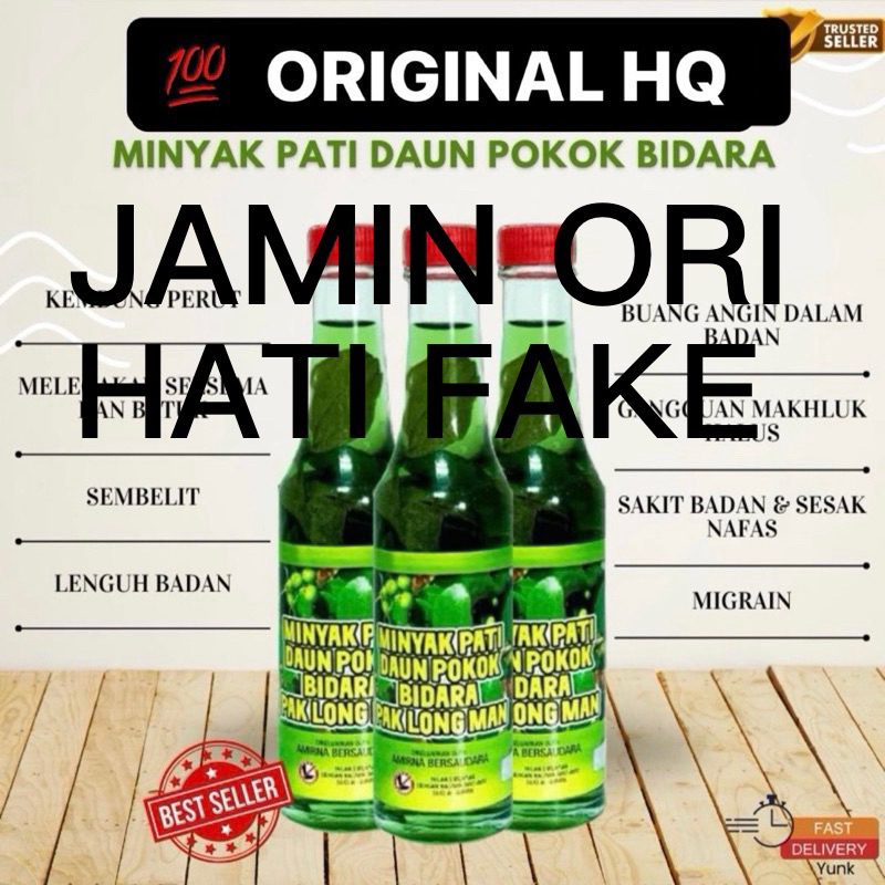 Jaminan Original Pati Minyak Bidara (Pak Long Man) Merawat Sihir, Sakit urat, lenguh2 M…