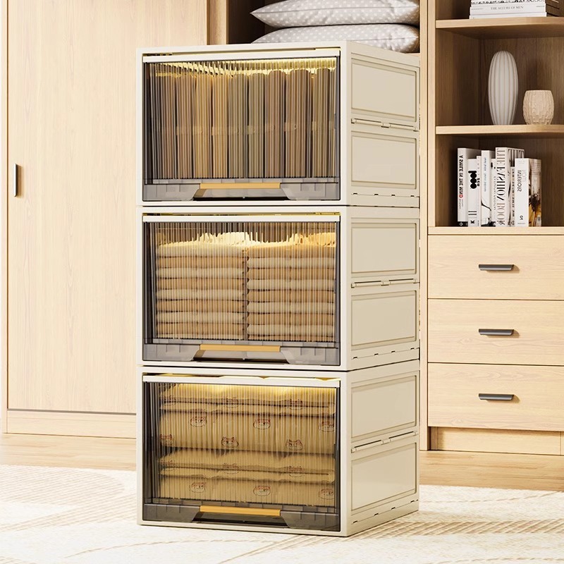 Stg Storage Drawer -Type Storage Box Furnishing Underwear Wardrobe Storage Artifact Storage Box