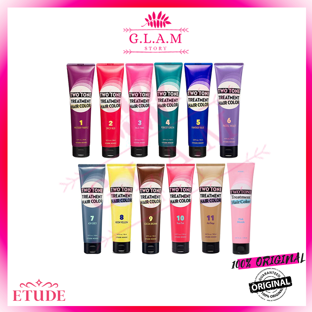 ETUDE HOUSE Two Tone Treatment Hair Color 150ml [GLAM]