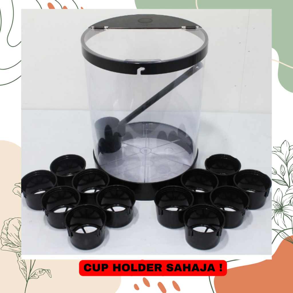 CUP HOLDER WARNA HITAM SESUAI UNTUK BALANG AIR CAP UNTA