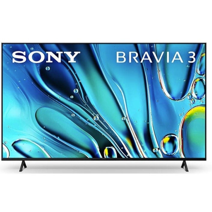 Sony BRAVIA 3 | 65 Inch | K-65S30 | 4K HDR Processor X1™ | 4K Ultra HD | High Dynamic Range (HDR) | Smart TV (Google TV)
