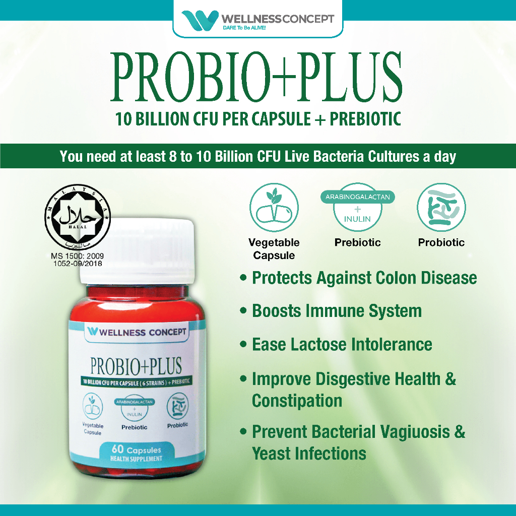 PROBIOPLUS | Probiotic Supplement for Gut Health and Immunity for Adult & Children 成人孩童广谱益生菌