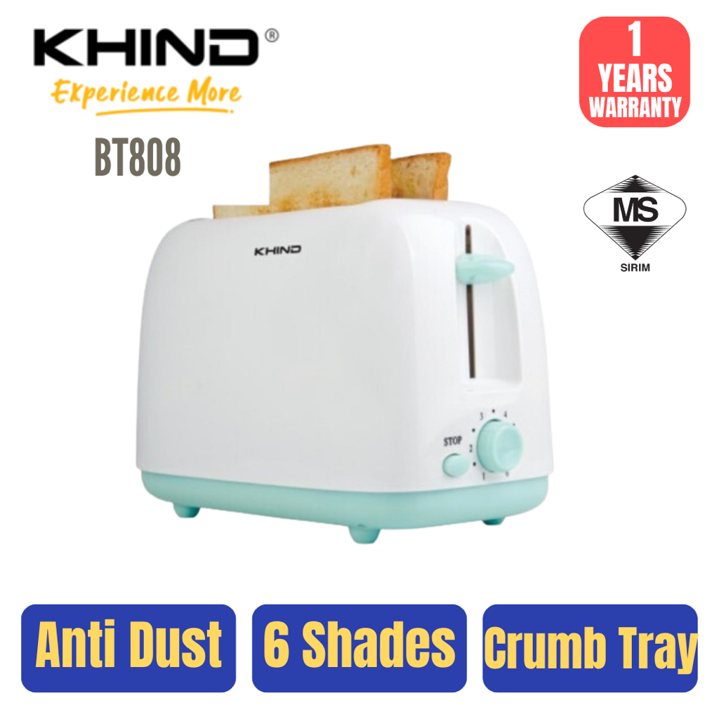 KHIND BREAD TOASTER BT808 | PEMBAKAR ROTI KHIND