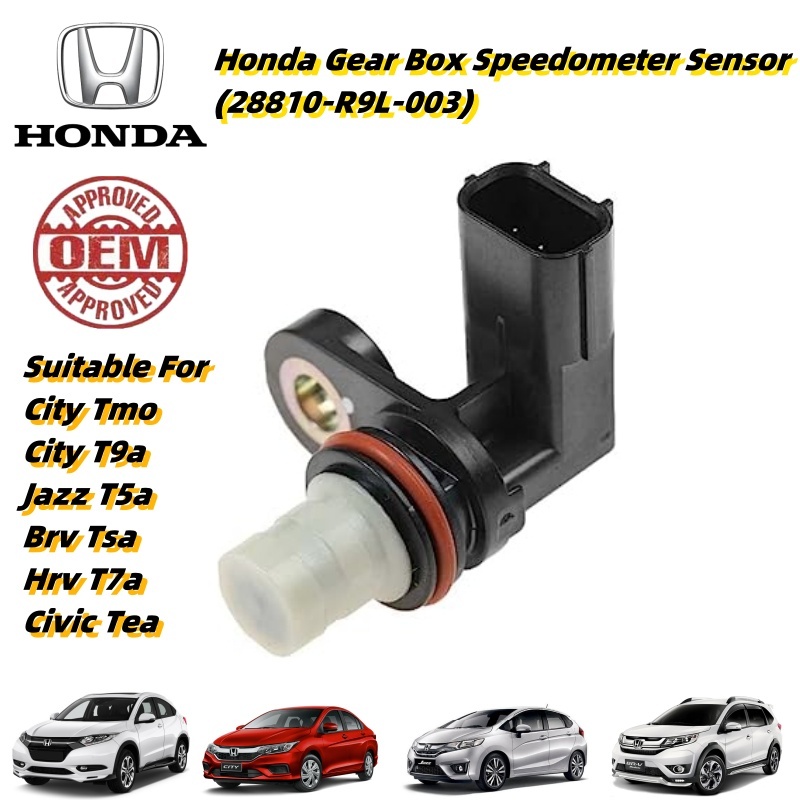 Honda City T9a Jazz T5a Brv Tsa Hrv T7a Civic Tea Gear Box Speedometer Sensor (Oem) (28810-R9L-003)