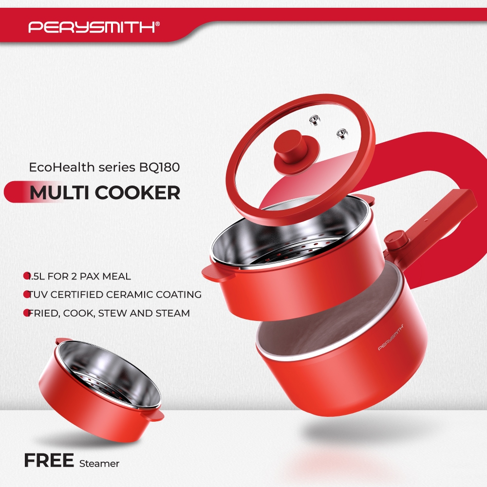 PerySmith Multi Cooker Ecohealth Series BQ180