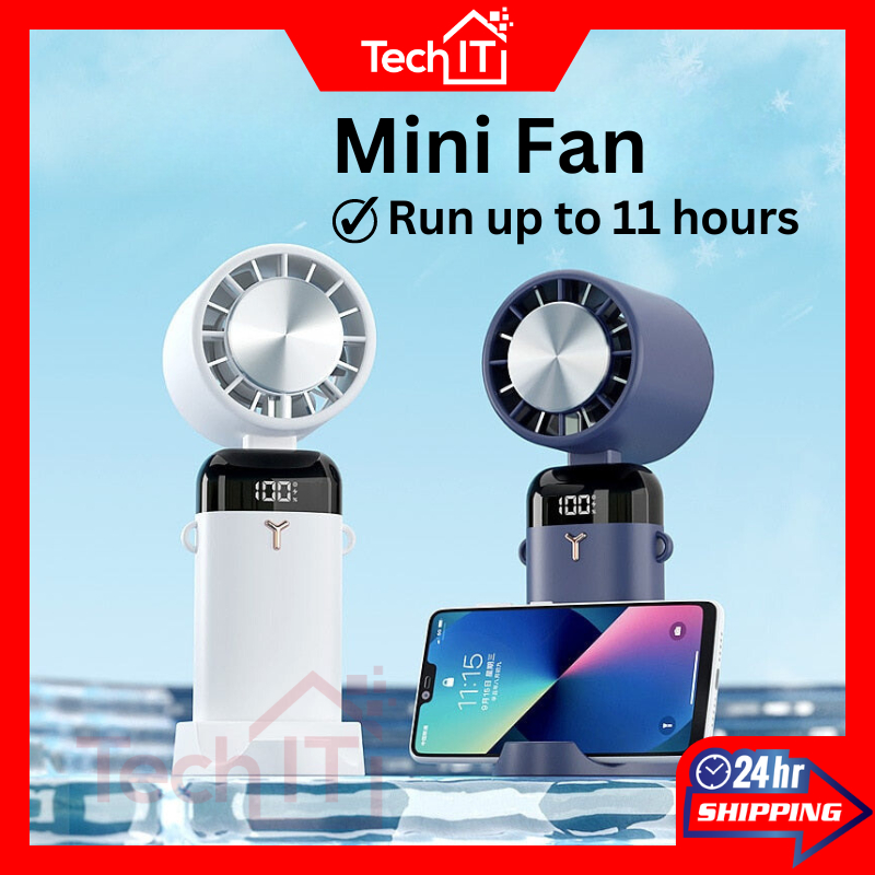 Portable Mini Fan Portable Fan Mini Kipas Tangan Hand Fan Rechargeable Kipas Mini Handheld Kipas Kecil