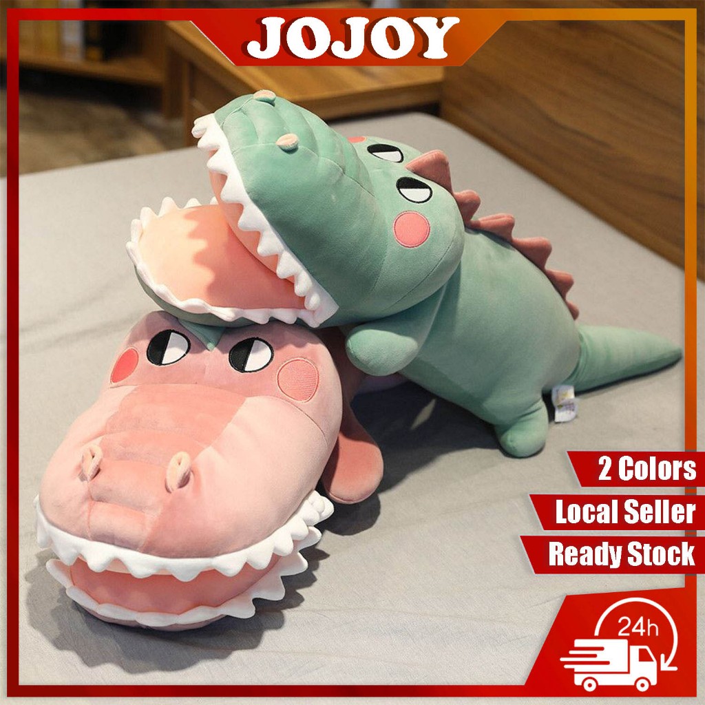 JOJOY High Quality Crocodile Plush Toys Stuffed Animal Cute Buaya Alligator Dolls Kids Mainan Anak Patung