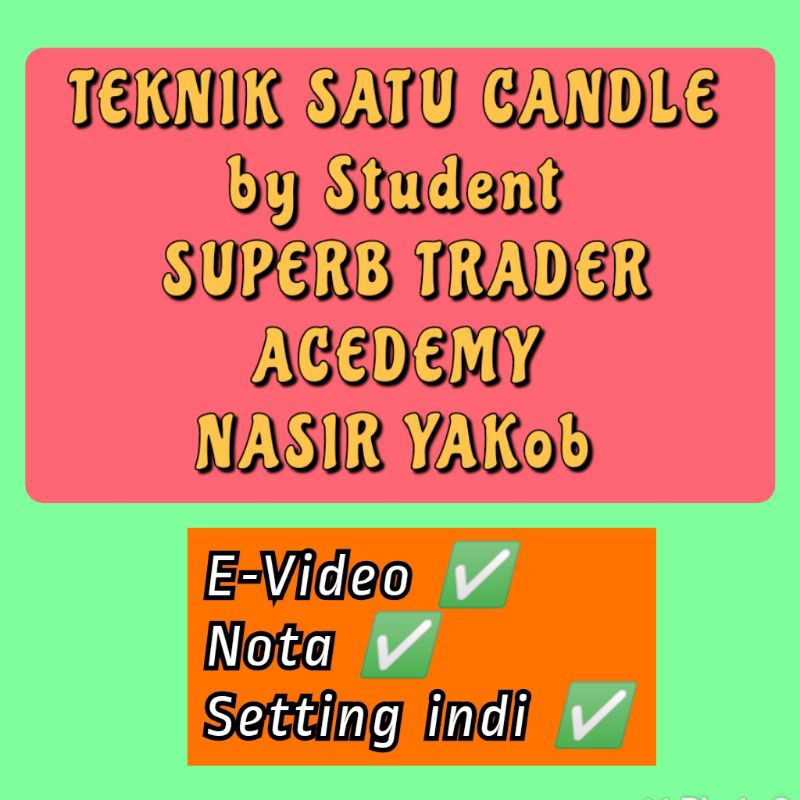 ?TEKNIK SATU CANDLE FOREX CIKGU NASIR ? SUPER TRADER ACEDEMY ?