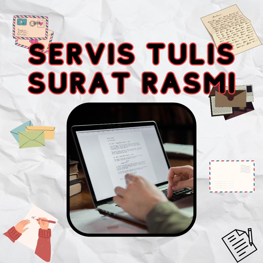 servis menulis surat rasmi emel tidak hadir berhenti kerja permohonan rayuan aduan pertukaran penolakan tuntutan amaran