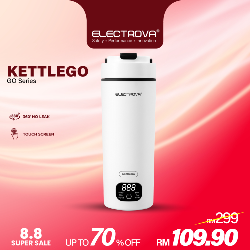 Electrova Portable Smart Electric Kettle GO