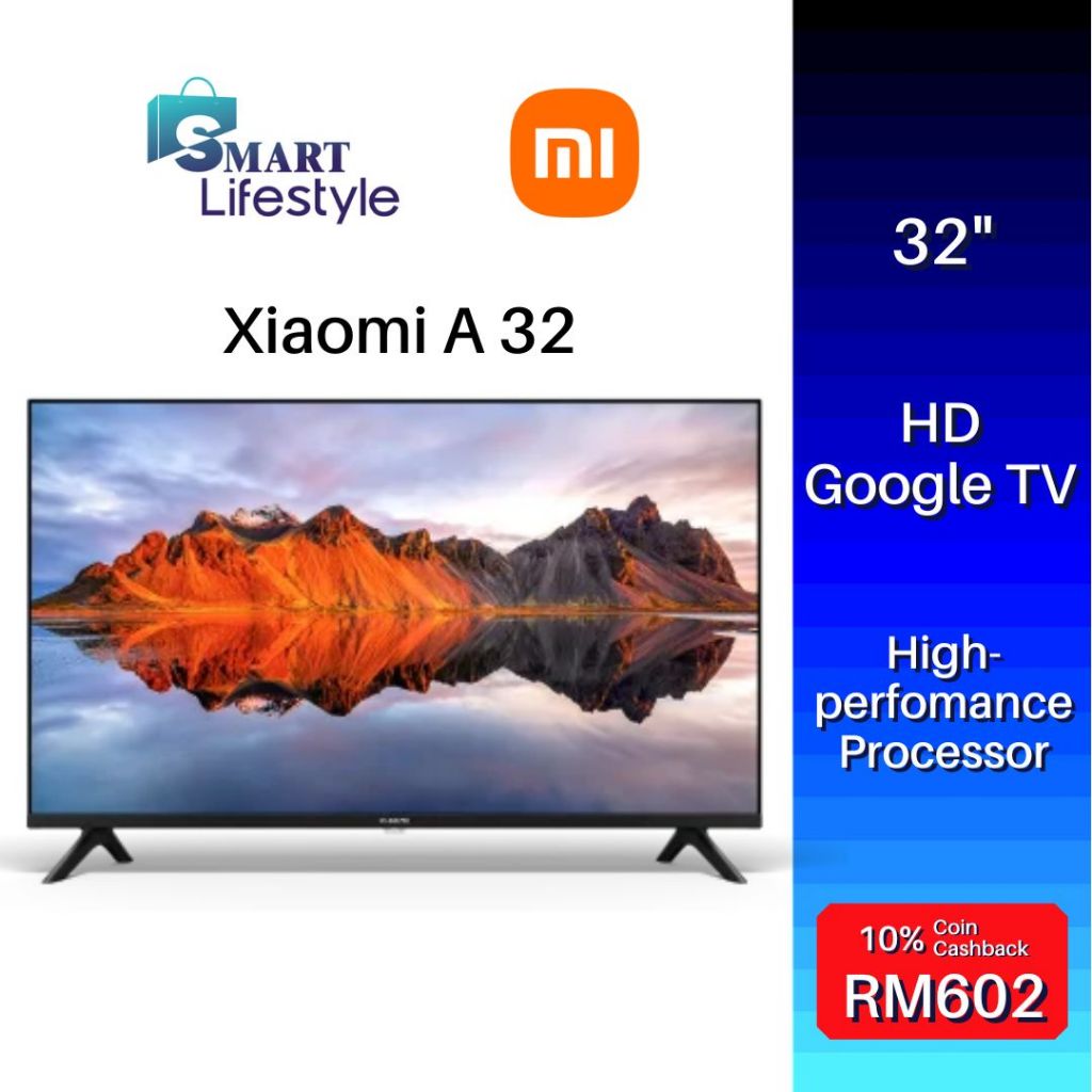 Xiaomi 32" HD Google TV with Dolby Audio A 32