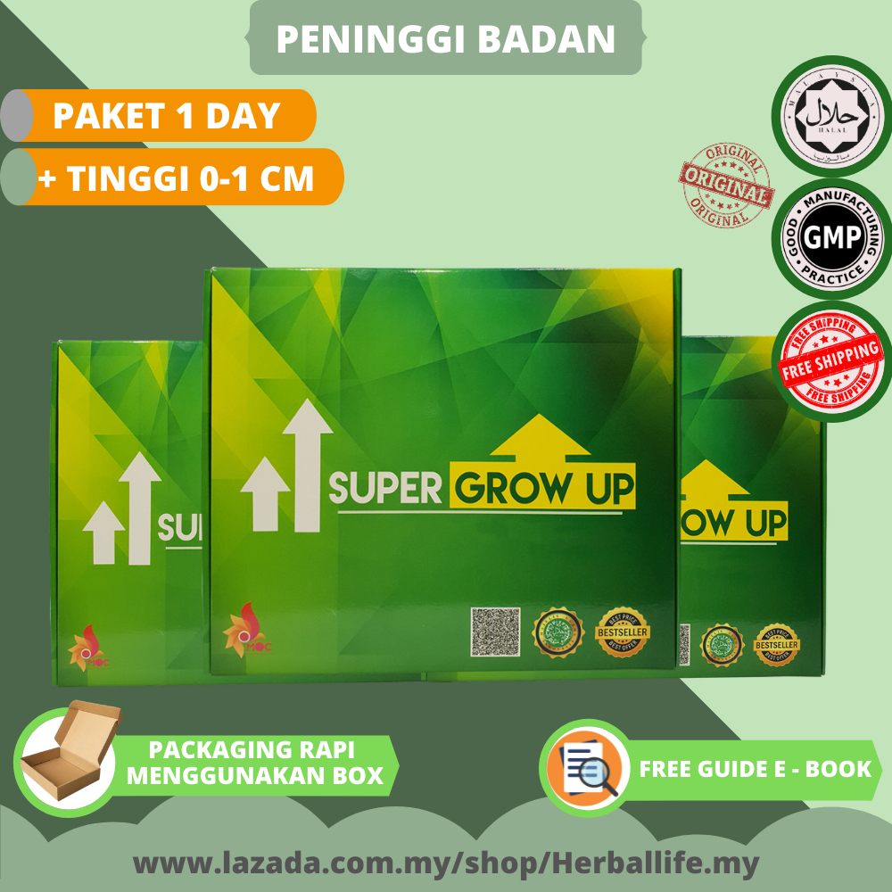 Susu Tinggi Badan Supergrowup Herba Peninggi Badan Original Lulus Kkm Height Increase Supplement