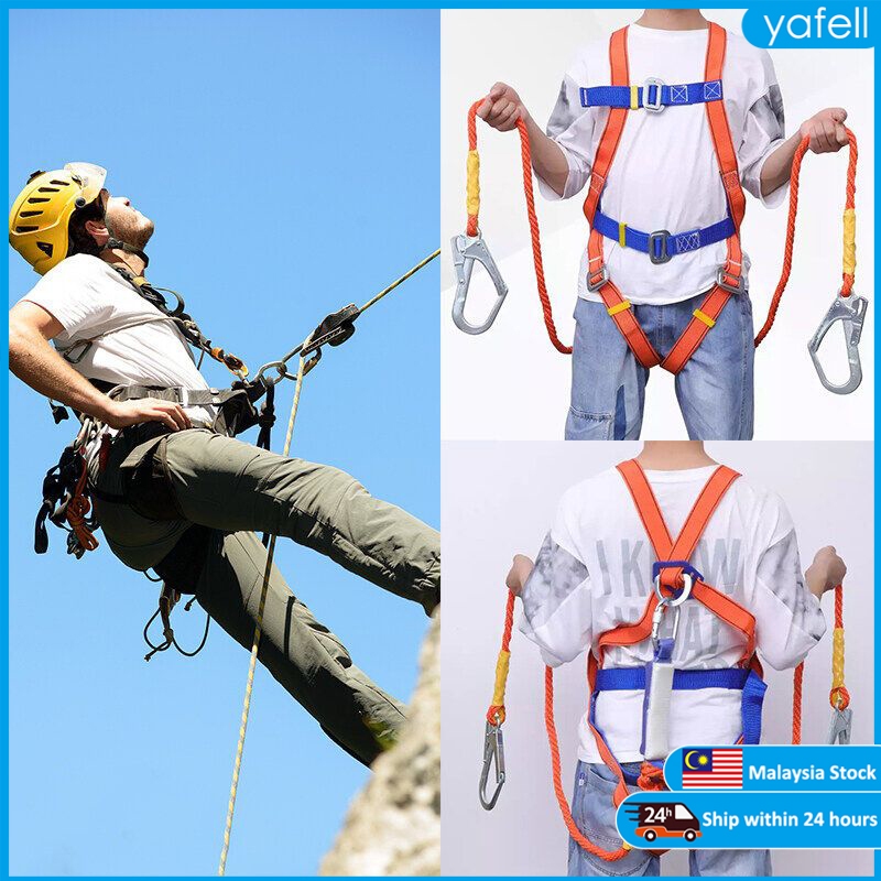 Full body safety harness Working at height safety harness double hook safety harness 安全带