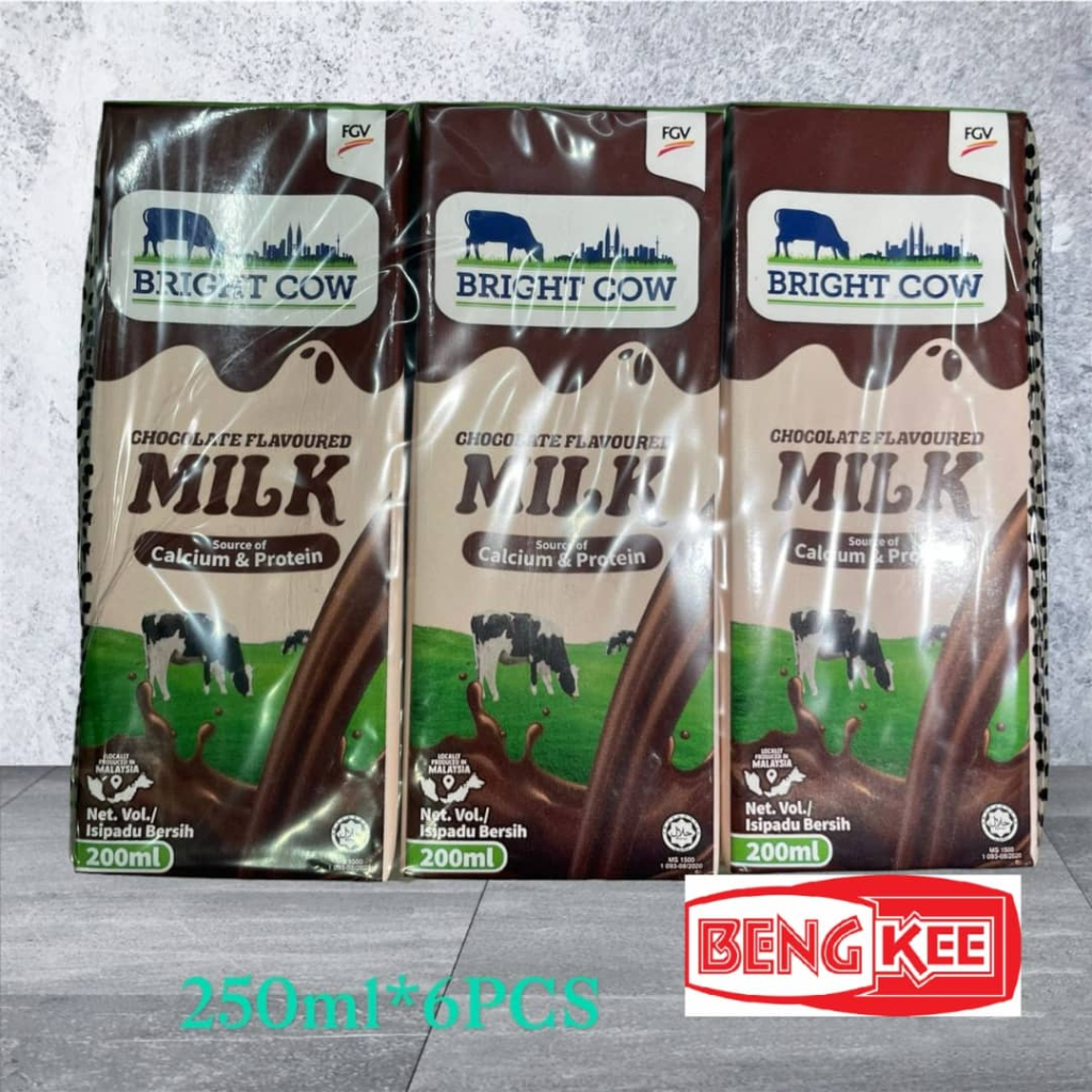 BENG KEE FGV BRIGHT COW COCO MILK 200ML*6PCS