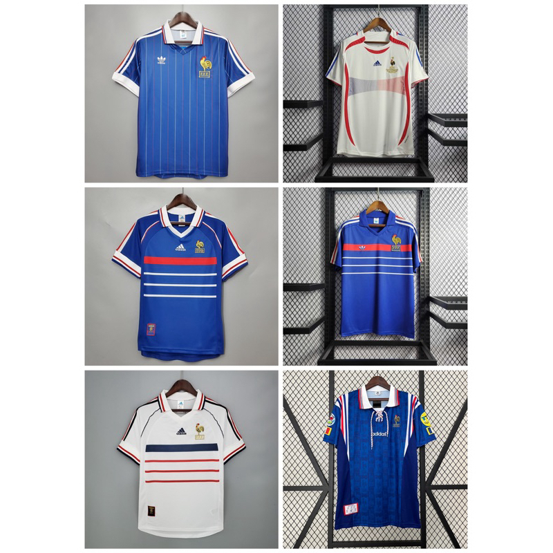 Retro!!! France Vintage Jersey Ready Stock *Local Seller*