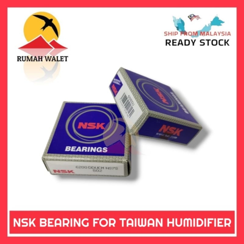 Japan Bearing NSK Original Swiftlet Humidifier Bearing Replacement Spare Part