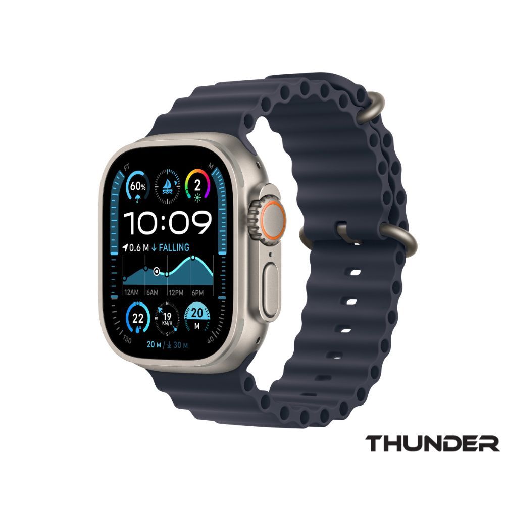 Apple Watch Ultra 2 Titanium Case with Ocean Band (GPS + Cellular) 2024