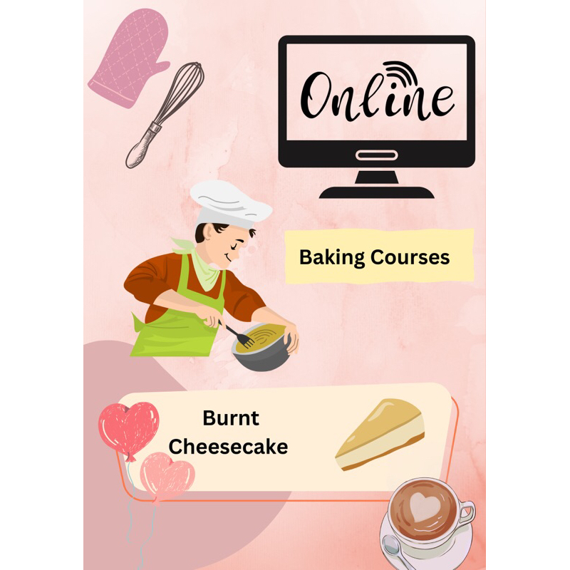 BURNT Cheesecake Online Baking Course