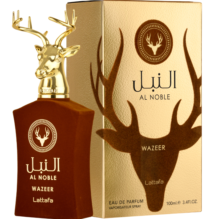 Lattafa Al Noble Wazeer minyak wang PERFUME EDP For Men And Women 100ML