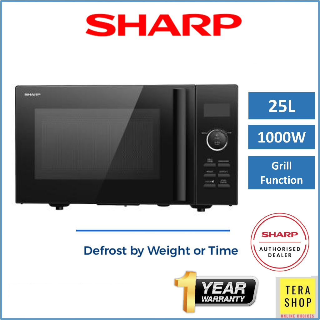 Sharp R7521GK 25L Microwave Oven with Grill