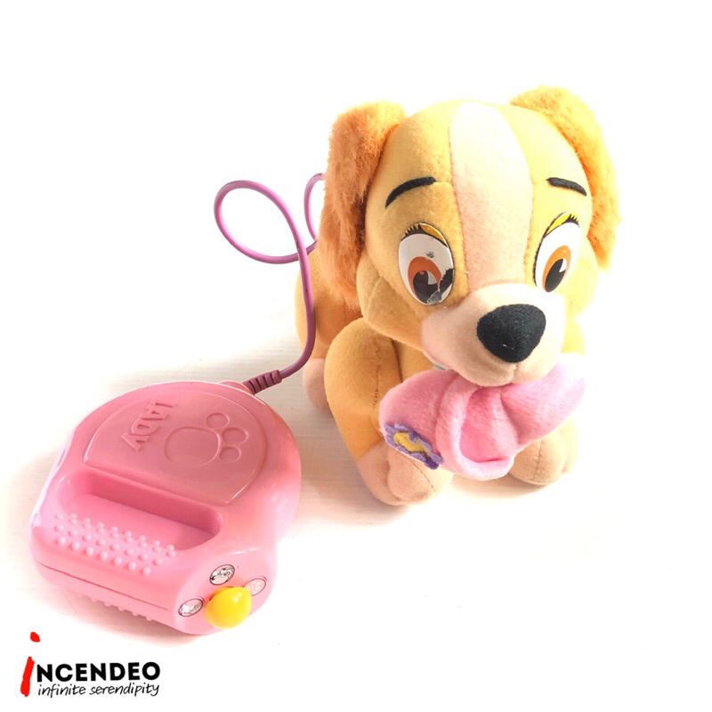 Mattel Fisher-Price Disney Lady and the Tramp Remote Control Toy (2000)