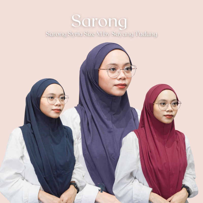 (M) SARONG M | BY SAYANG TUDUNG | SARONG SYRIA