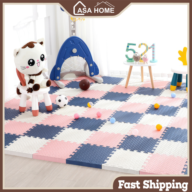 Baby PlayMat Foam Play Mat EVA Foam Floor Play Mat Puzzle Carpet DIY PlayMat Floor Carpet Play mat Bayi Mat Pet Mat