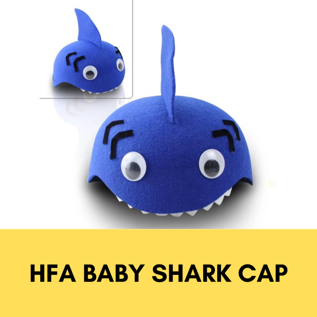 Baby Shark Dudududu baby kids costume - cap only