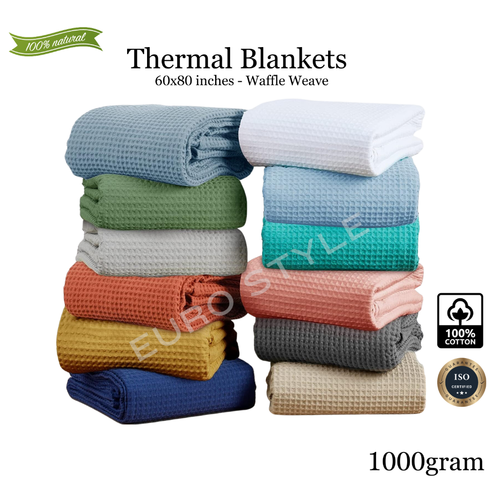 Ultimate Comfort and Quality Luxurious 60x80 inchi Thermal Blankets Hostel, Hospital, Self Use