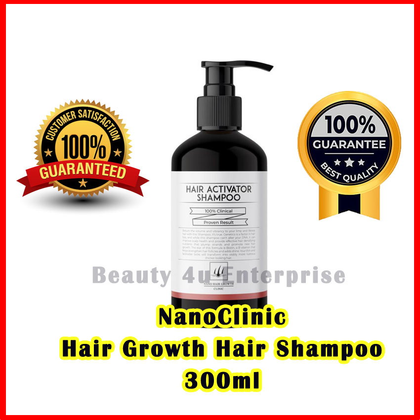 (Ready Stock+ free shipping)Nano HairGrowth Clinic Nano Hair Activator #saybyebyetohairfall