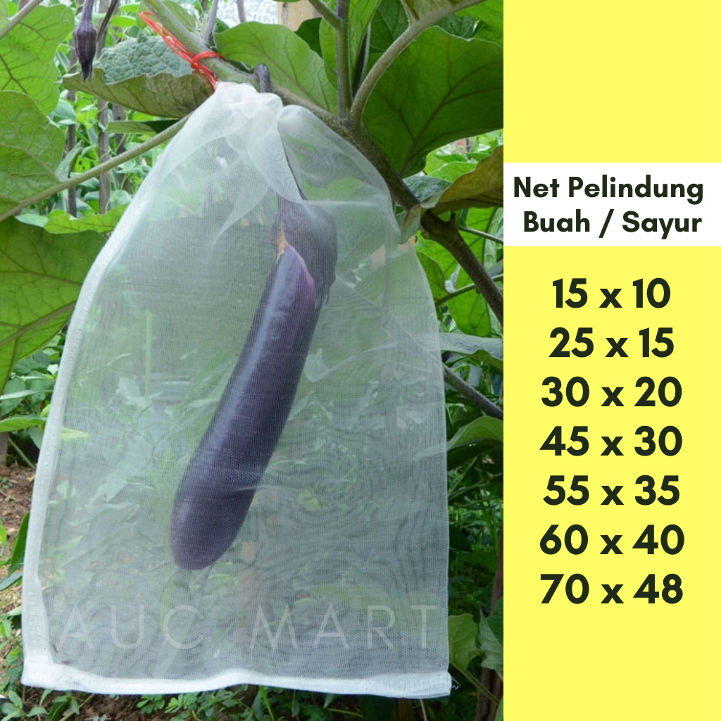 Net Buah Sayuran / Fruit Garden Netting Bags Vegetable Grapes Apples Protection Agricultural Bag