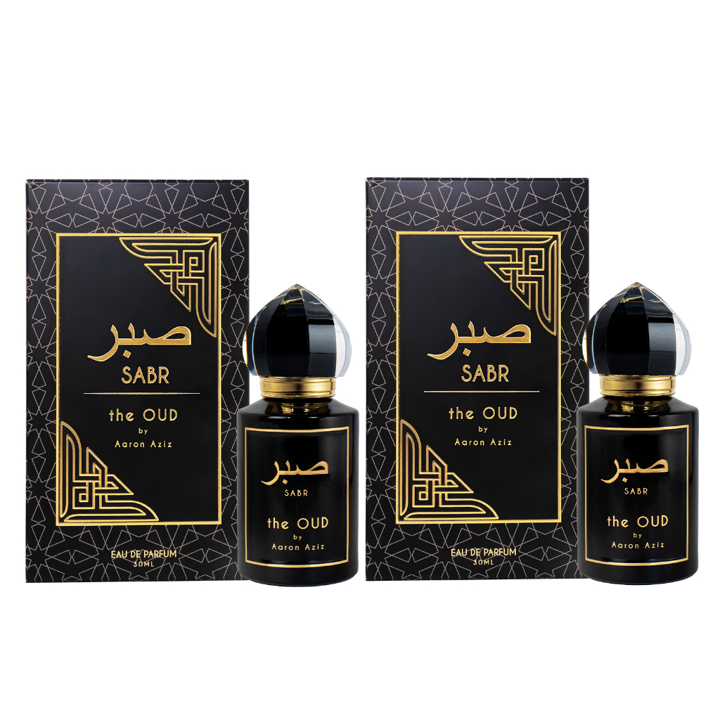 The Oud Sabr EDP Parfum By Aaron Aziz Twin Set (30ml x 2)