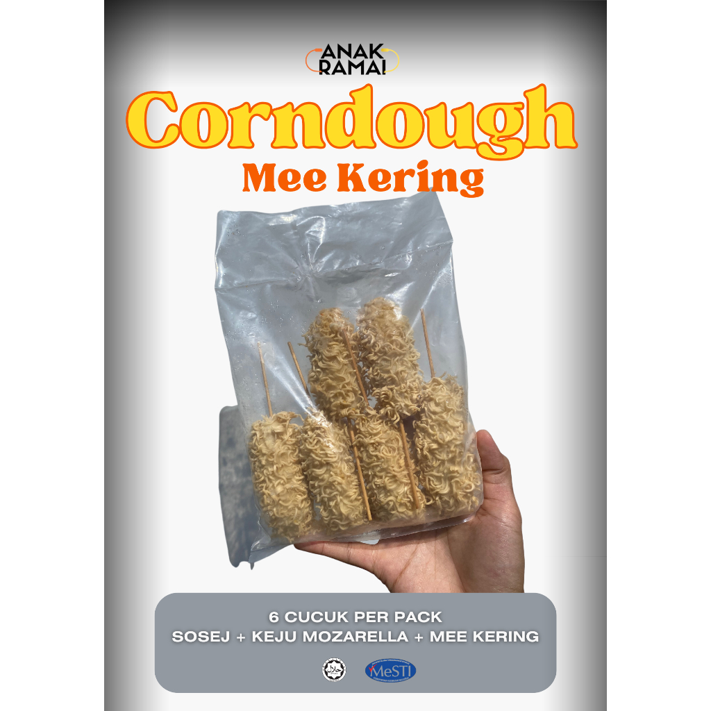 PEK BERBALOI (CORNDOUGH MEE KERING / MAMEE HALAL) ANAK RAMAI