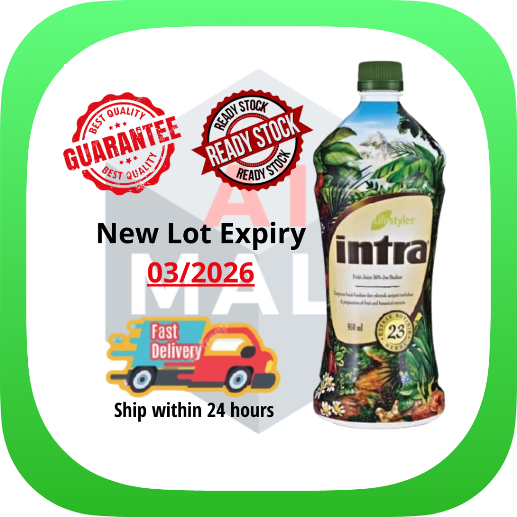 Intra Juice Lifestyle | Herbal Jus (100% Original)【HALAL】Authorized Dealer [READY STOCK]