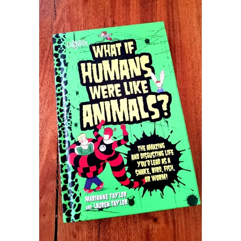 What If Humans Were Like Animals Book By Marianne Taylor Reader's Digest