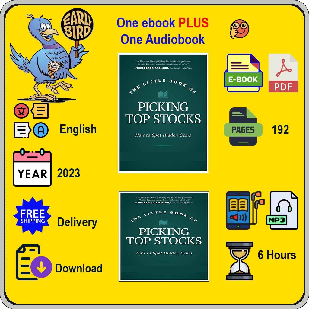 The Little Book of Picking Top Stocks - How to Spot Hidden Gems e-book and audiobook