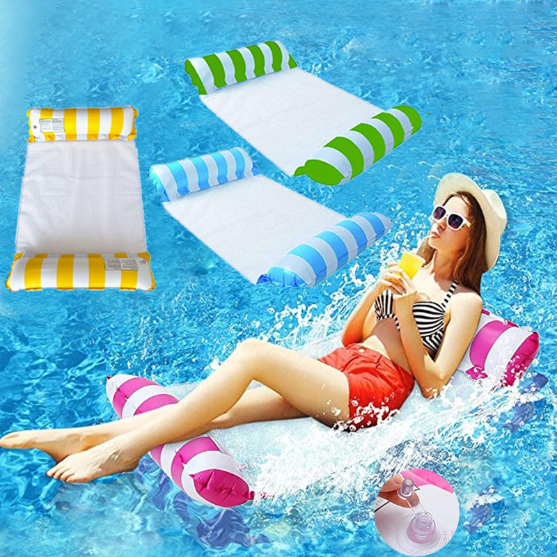 Floating Chair Floating Hammock Floating Bed Easy Inflatable Float Water Lounge Bed Inflatable Boat