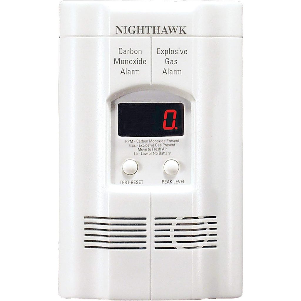 Kidde Carbon Monoxide Detector, Propane, Natural, Methane, & Explosive Gas Alarm