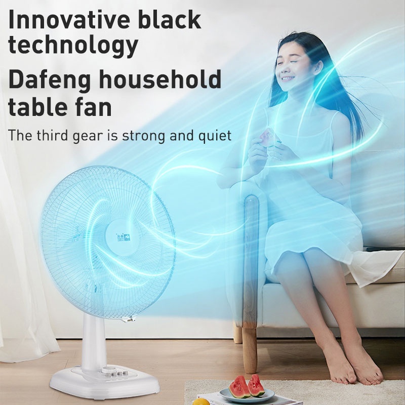 Solar Fan Adjustable Solar DC Fan 12" 16" Strong Wind Quiet Oscillating Fan Kipas Berdiri Living Room Dinning Hall
