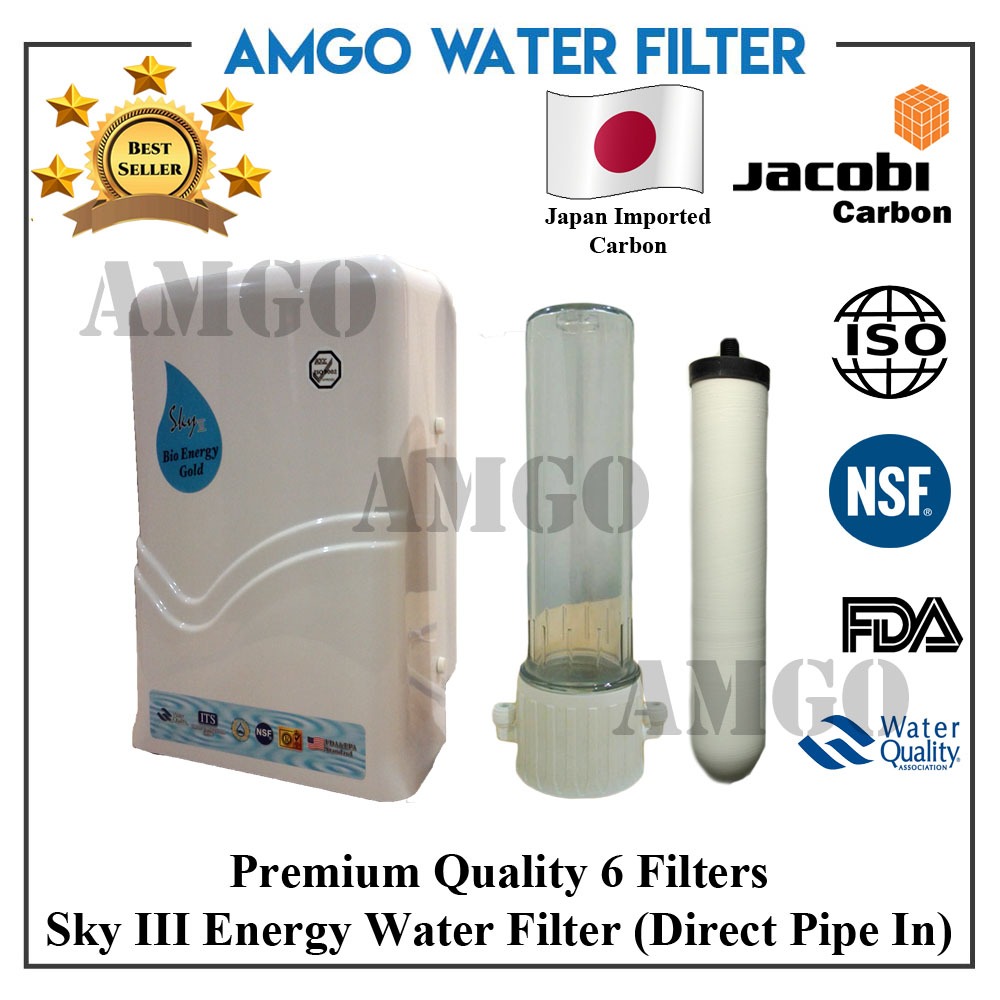 Sky III Bio Energy Gold Water Filter System, Water Purifier System