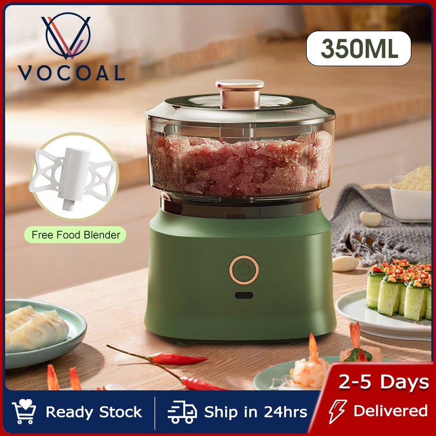 Vocoal Electric Meat Grinder mini blender Garlic Chopper 絞肉機 Veggie Chopper Multifunctional Baby Food Processor