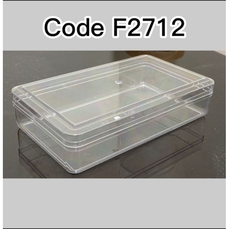 [ 1pc ]Ready Stock ! FF2702 FF2712 FF2713 Square plastic Container Bakery Bekas Kuih Cookies Box